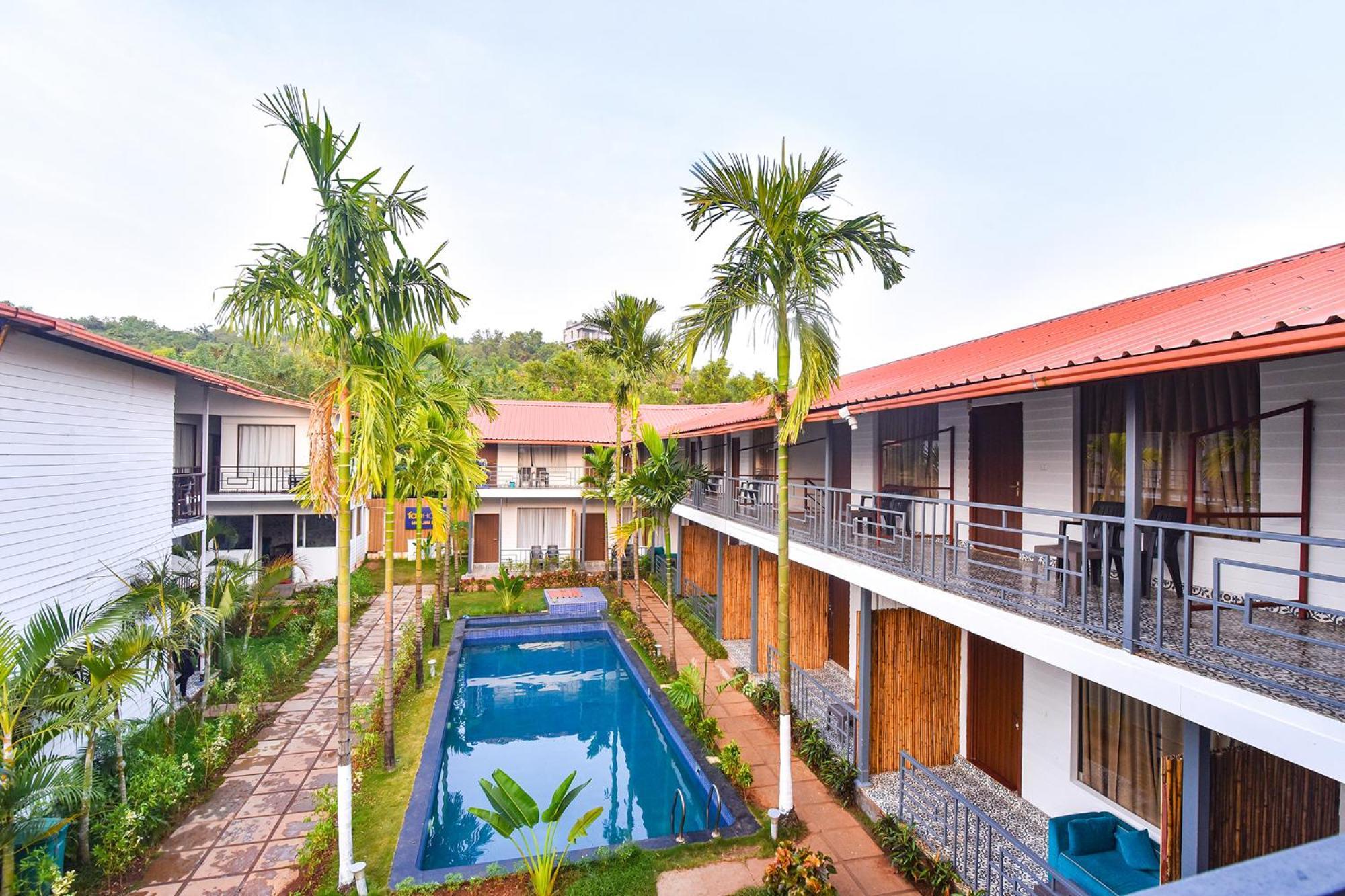 Fabhotel Morjim Bliss - 500M From Morjim Beach Екстериор снимка